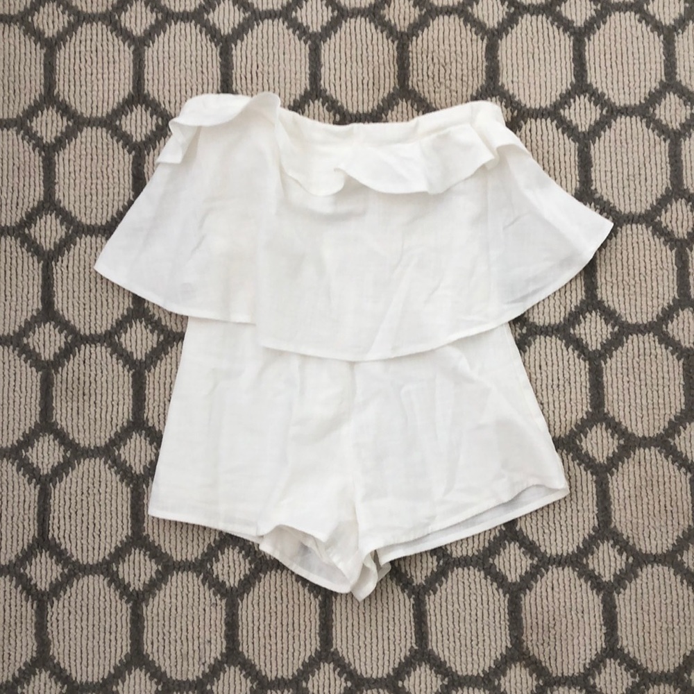 Princess Polly ruffle romper